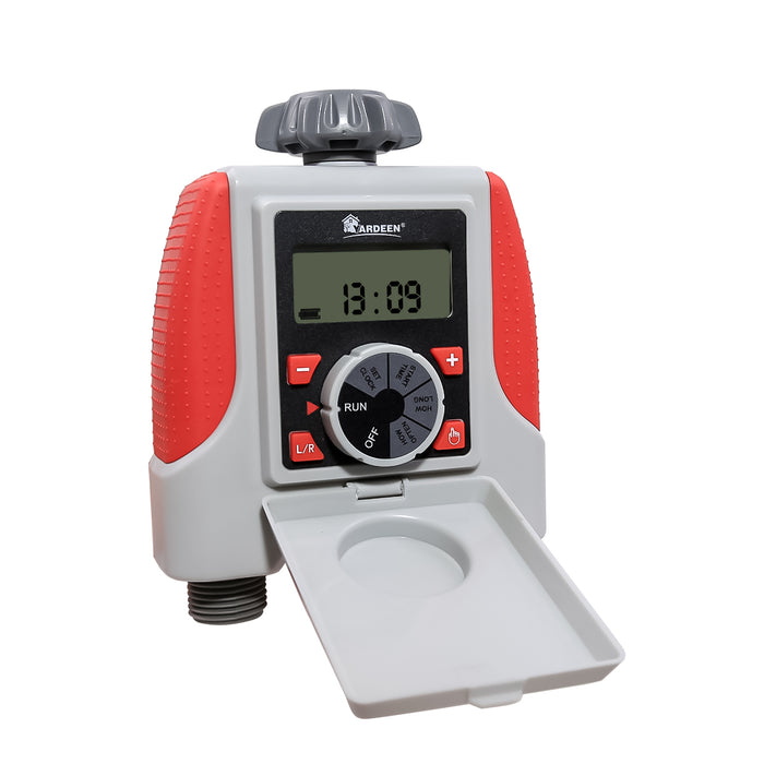 Electronic 2-Outlet Hose Water Timer Waterproof Programmable Garden Yard Sprinkler Timer Automatic Valve